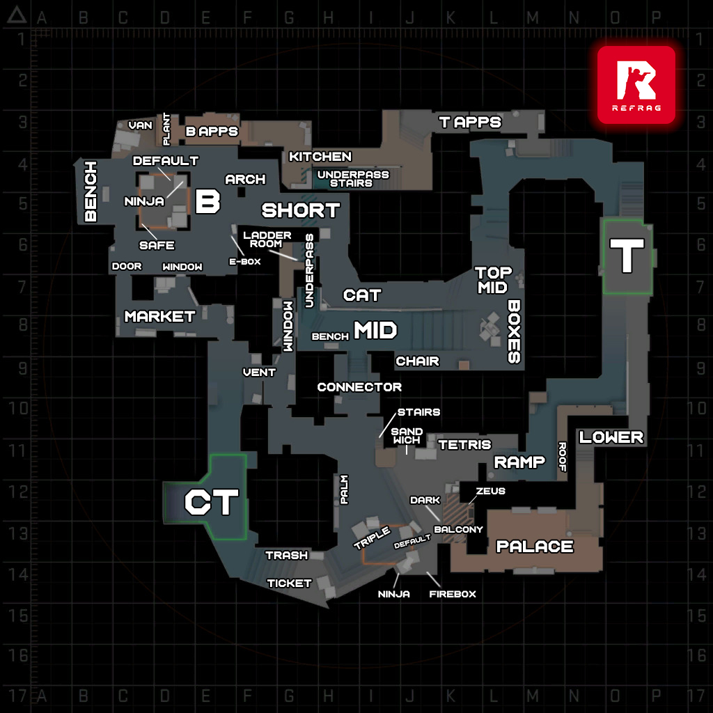 Map like a Ninja: Elevate Your CS2 Game with Stealthy Awareness