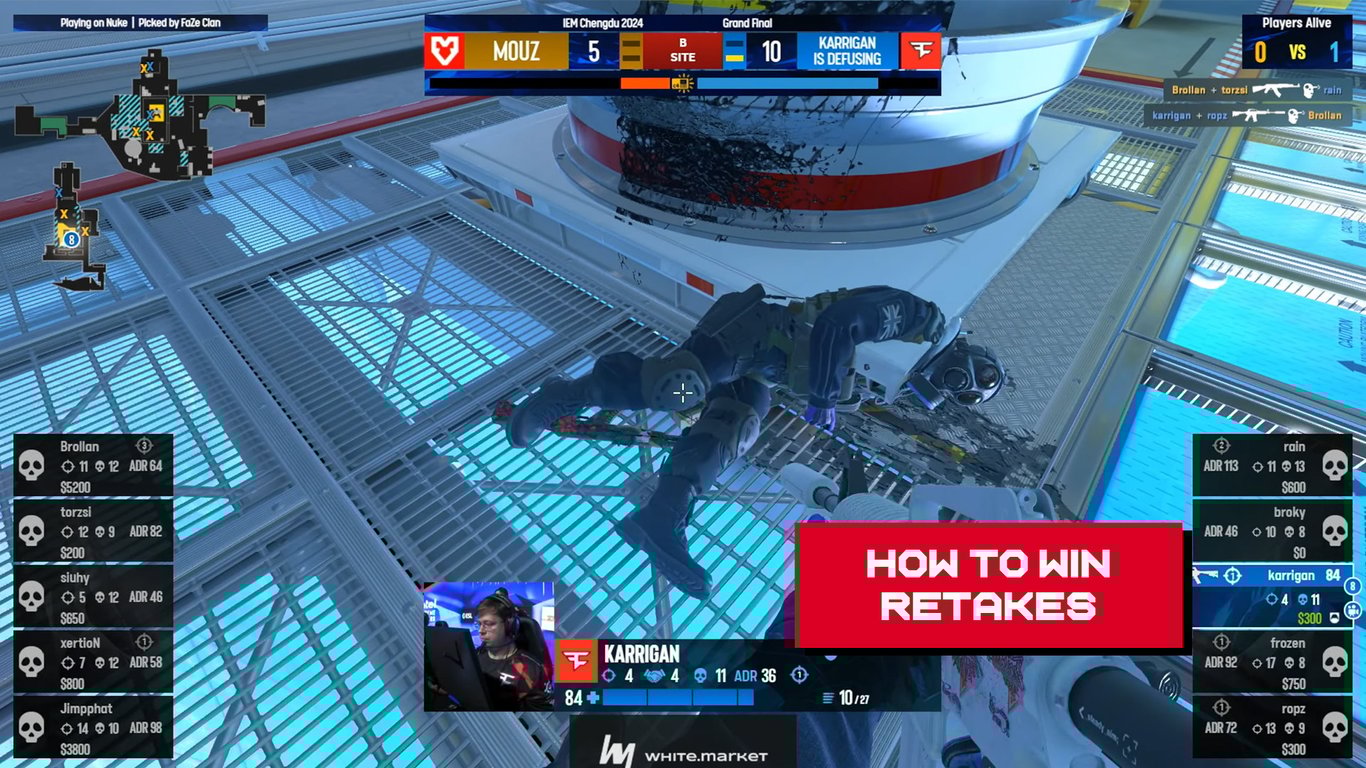 Reclaim Control: 5 Tips to Improve Your Retakes in CS2