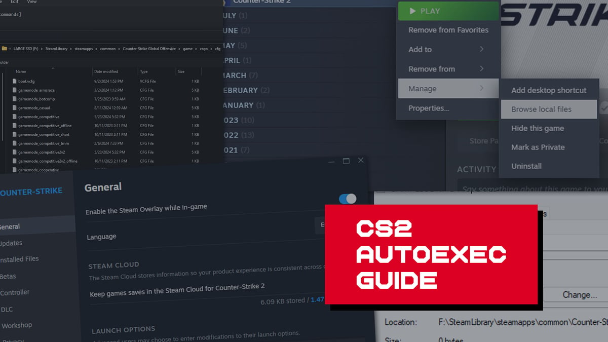 Never play without your preferred settings &#8211; The Complete CS2 Autoexec Guide