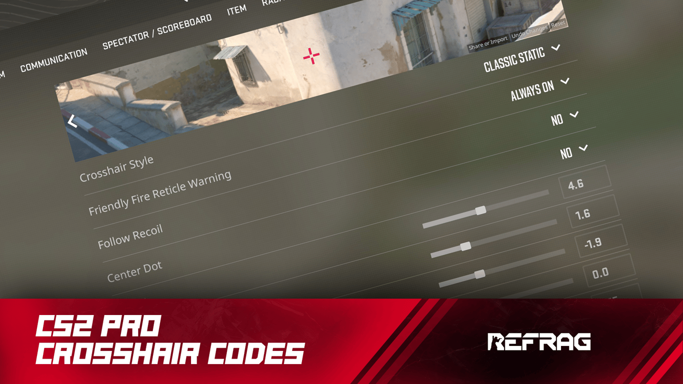 Best CS2 Crosshair Codes [2026 Updated]