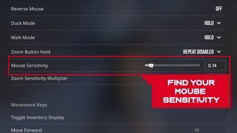 How to find your perfect sensitivity in CS2