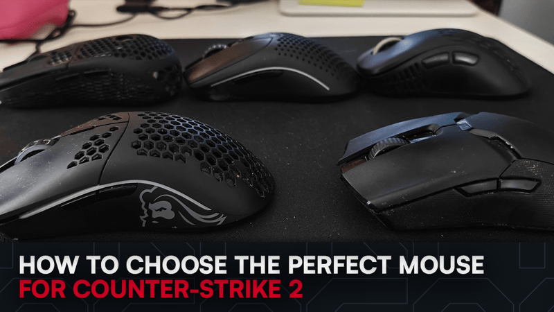 How to choose the perfect mouse for CS2