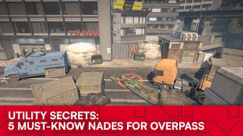 CS2 Utility Secrets: 5 Must-Know Nades For Overpass