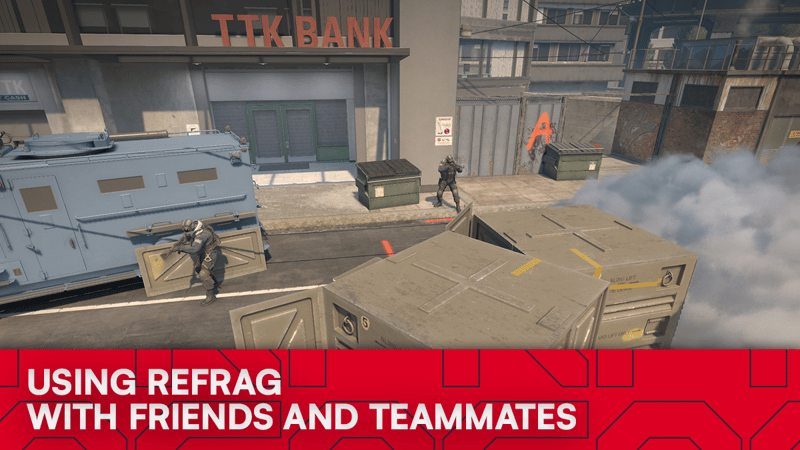 Using Refrag with Friends/Teammates
