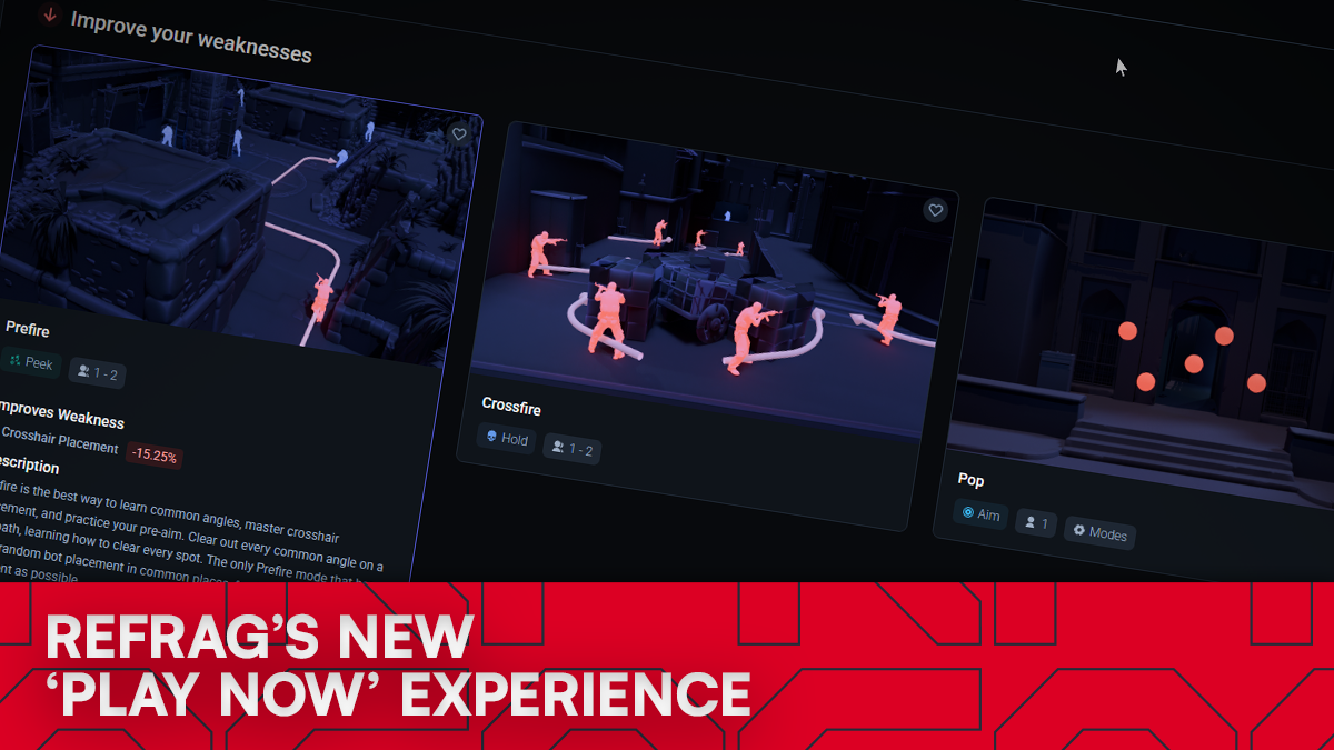 Refrag Update: Revamped &#8216;Play Now&#8217; Experience