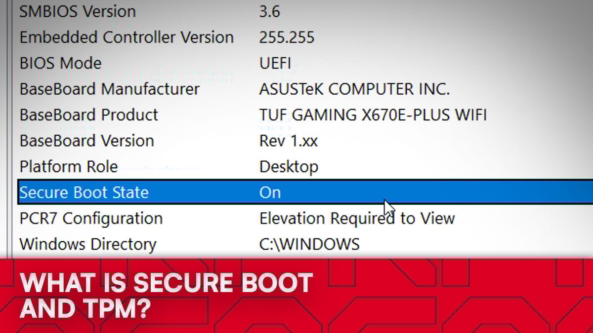 What is Secure Boot and TPM? – A guide for CS2