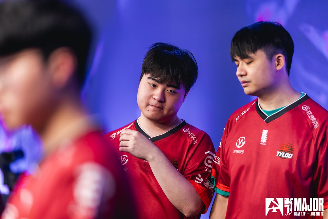 A photo of two TYLOO players