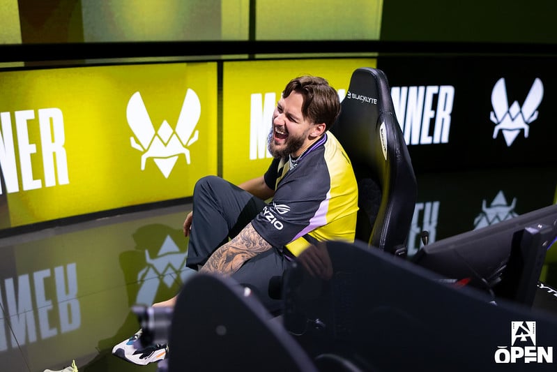 Justinas "jL" Lekavičius laughing