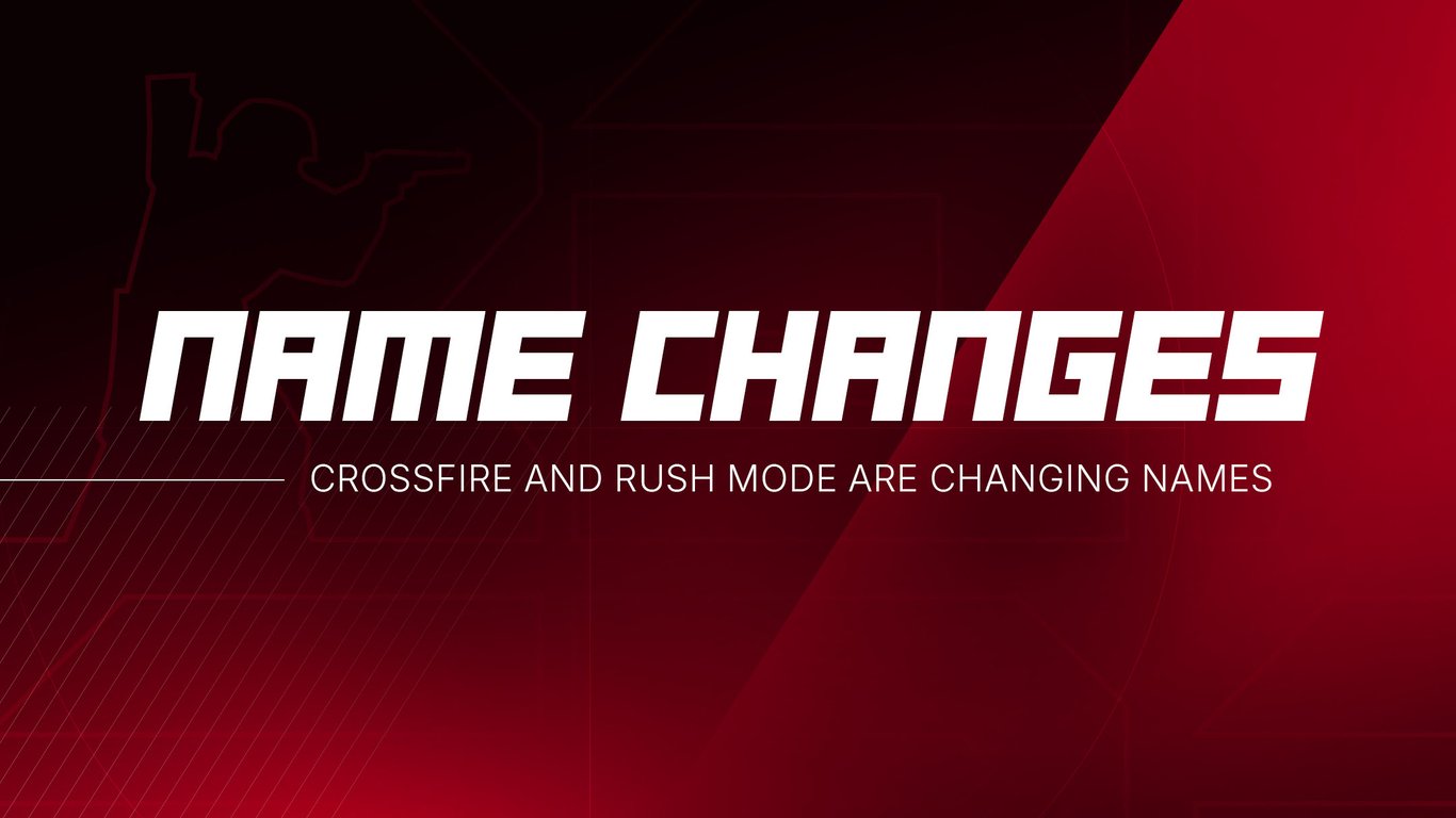 Refrag Update: Crossfire is now Quickfire, Rush is now Surge